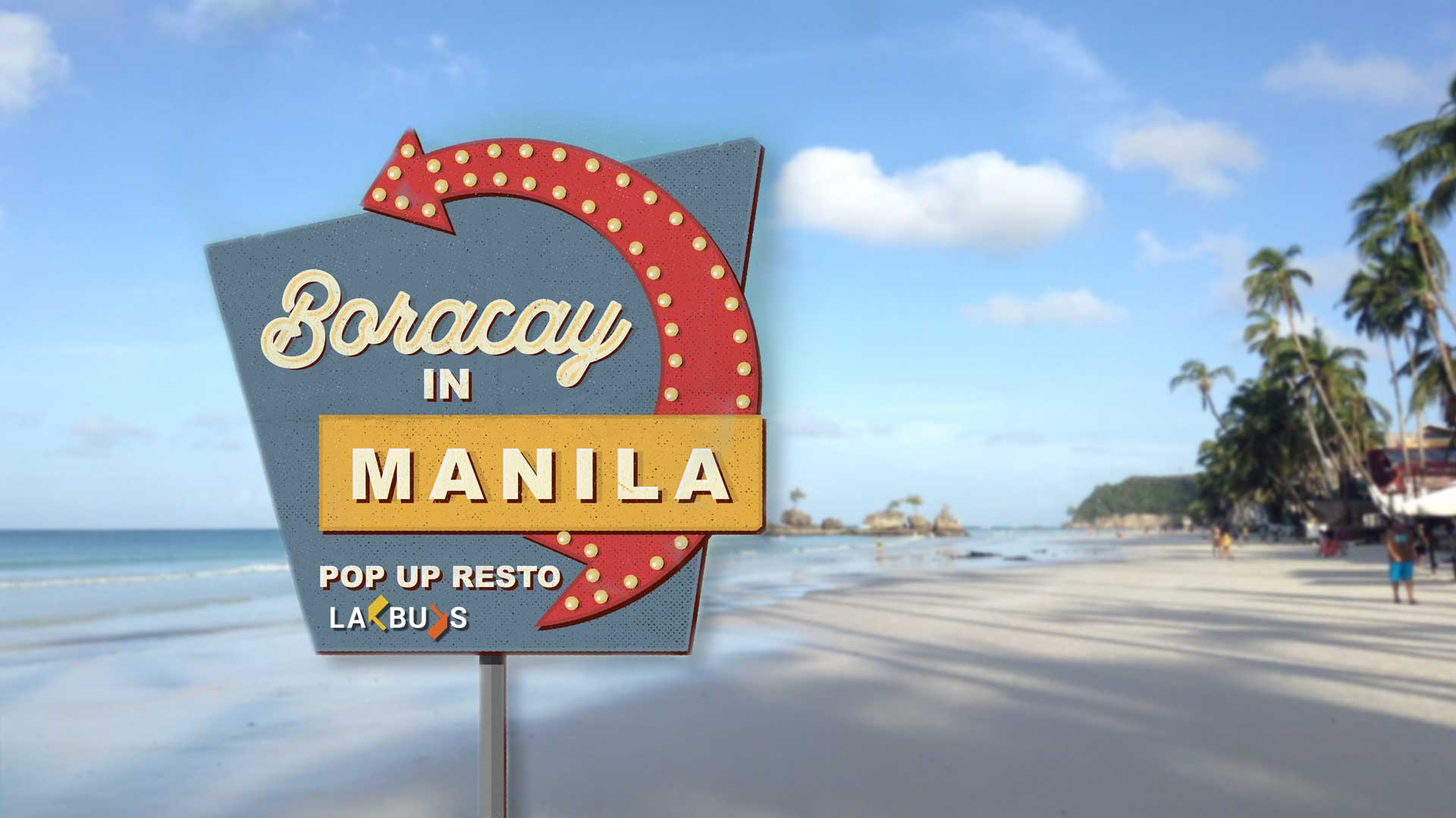 Boracay is coming to Manila