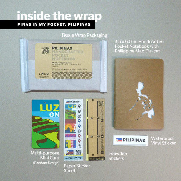 Pilipinas Handcrafted Pocket Notebook